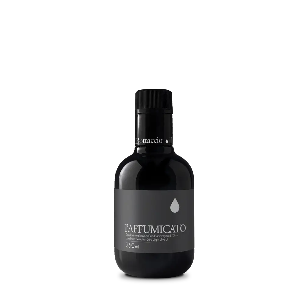 Olivový olej Extra Virgine údený 250 ml (sklo) - il Bottaccio