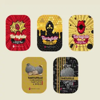 Medové karamelky s hľuzovkou, 40 g