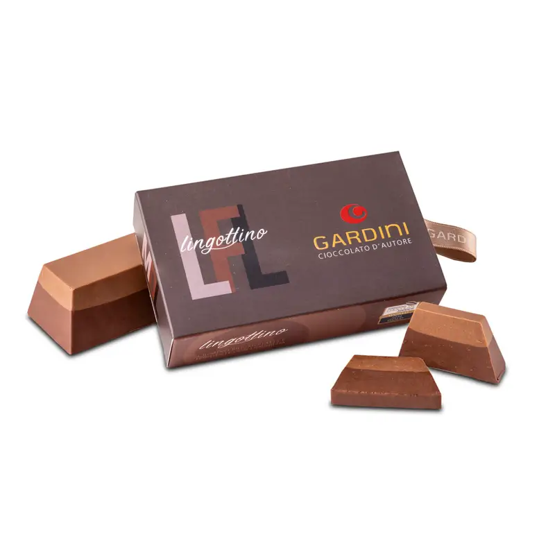 Cremino tehlička mliečna a horká so sladkým drievkom z Kalábrie, 115 g