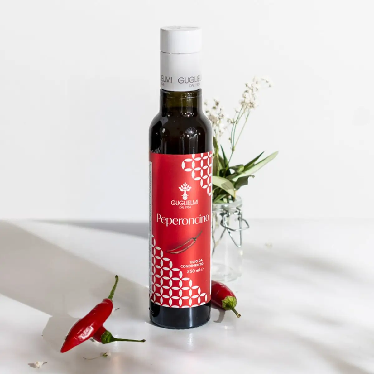 Extra panenský olivový olej s čili - CHILLI PEPPER, 250 ml