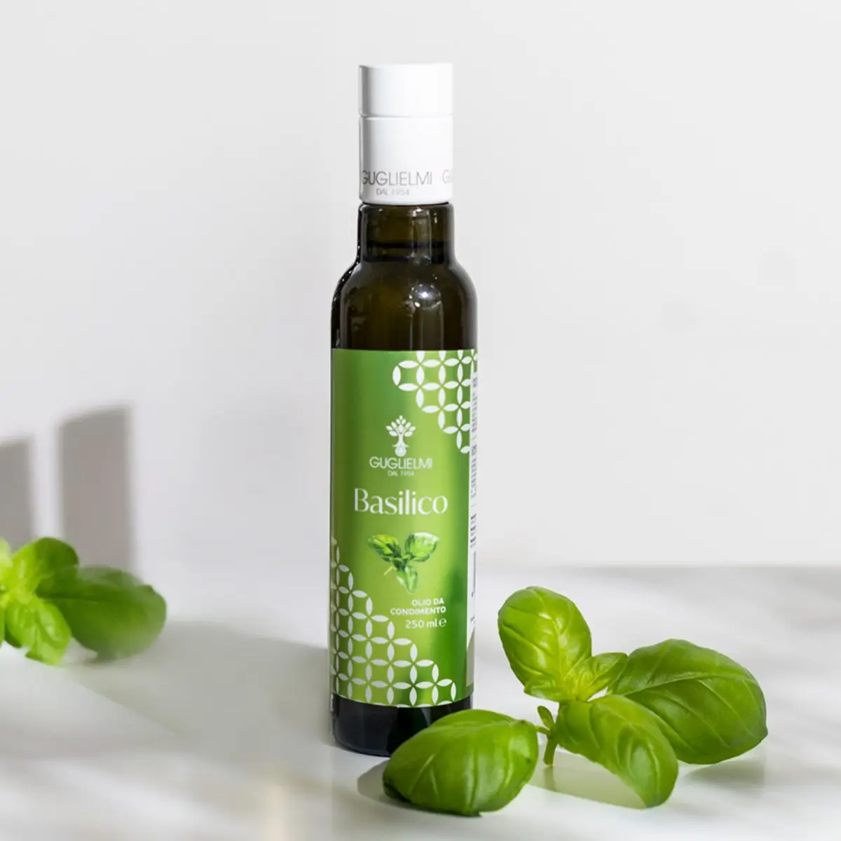 Extra panenský olivový olej bazalkový - BASIL, 250 ml