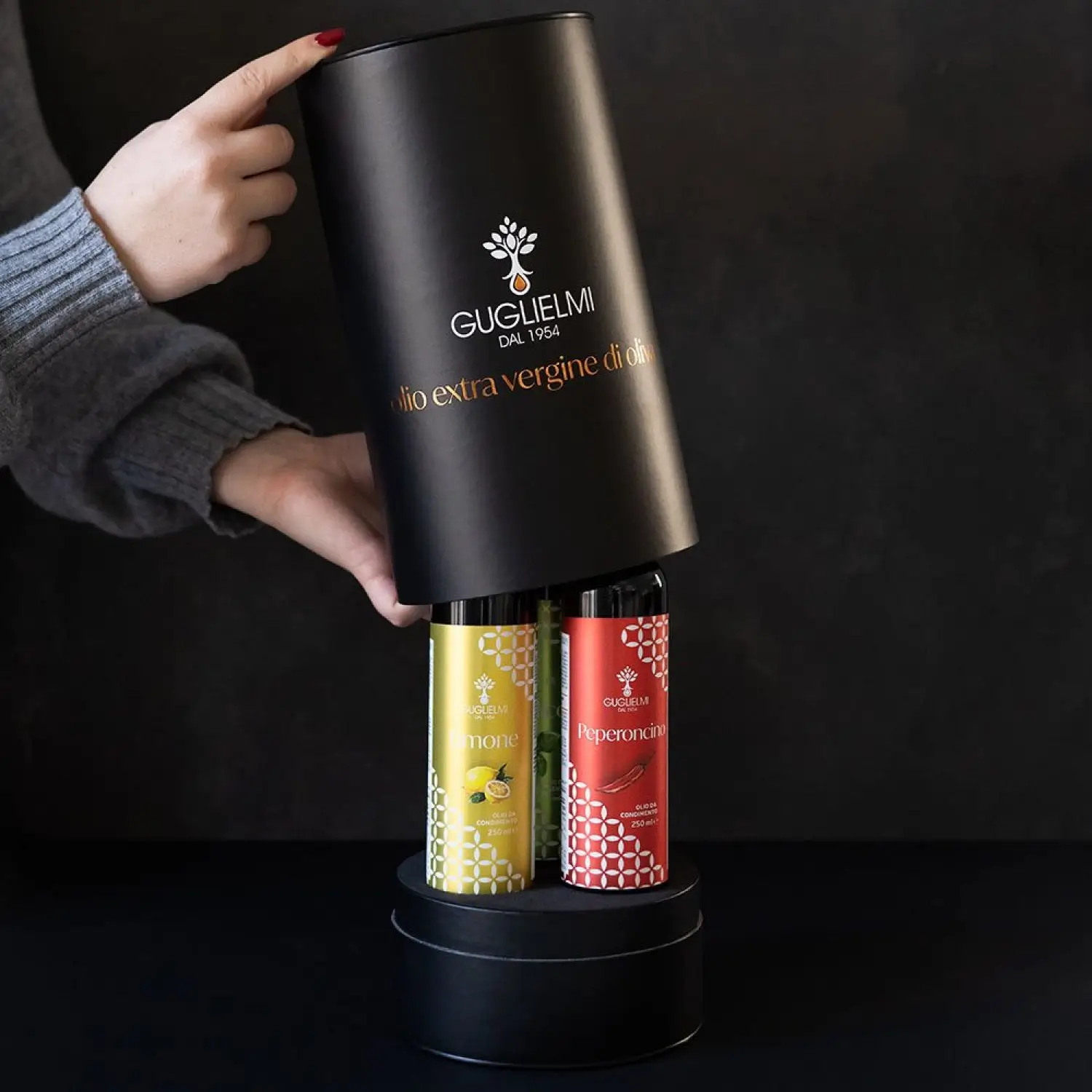 Couvette Medium - set extra panenských olivových olejov, 750 ml