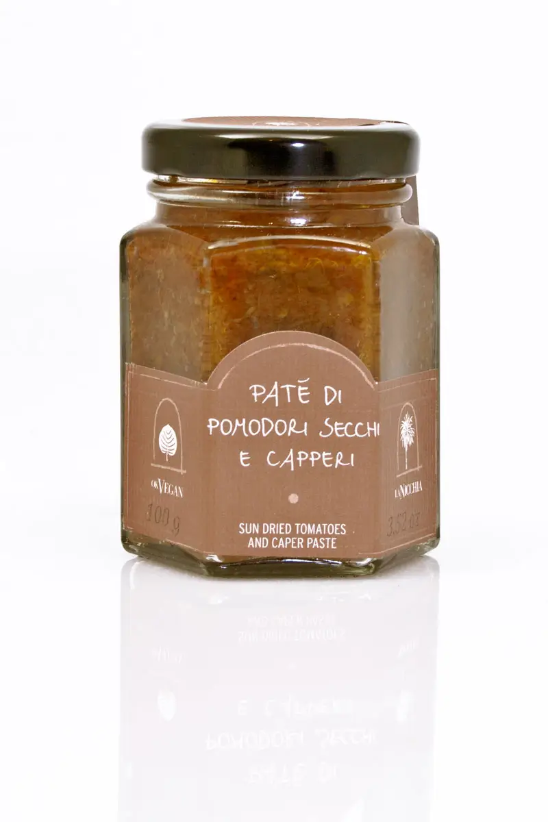 Paté - sušené paradajky a kapary, 100 g