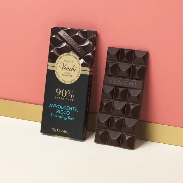 Extra horká 90 % čokoláda, 70 g