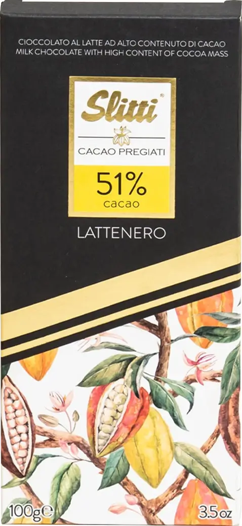 Mliečna čokol&aacute;da 51 % - Lattenero, 100 g