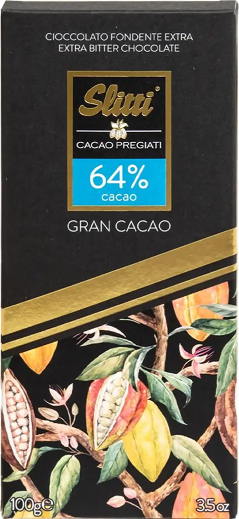 Extra hork&aacute; čokol&aacute;da 64 % - Gran Cacao, 100 g