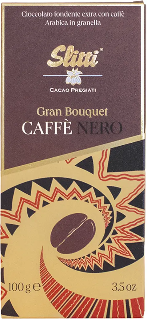 Extra hork&aacute; čokol&aacute;da s k&aacute;vou &ndash; Gran Bouquet Caff&eacute; Nero, 100 g