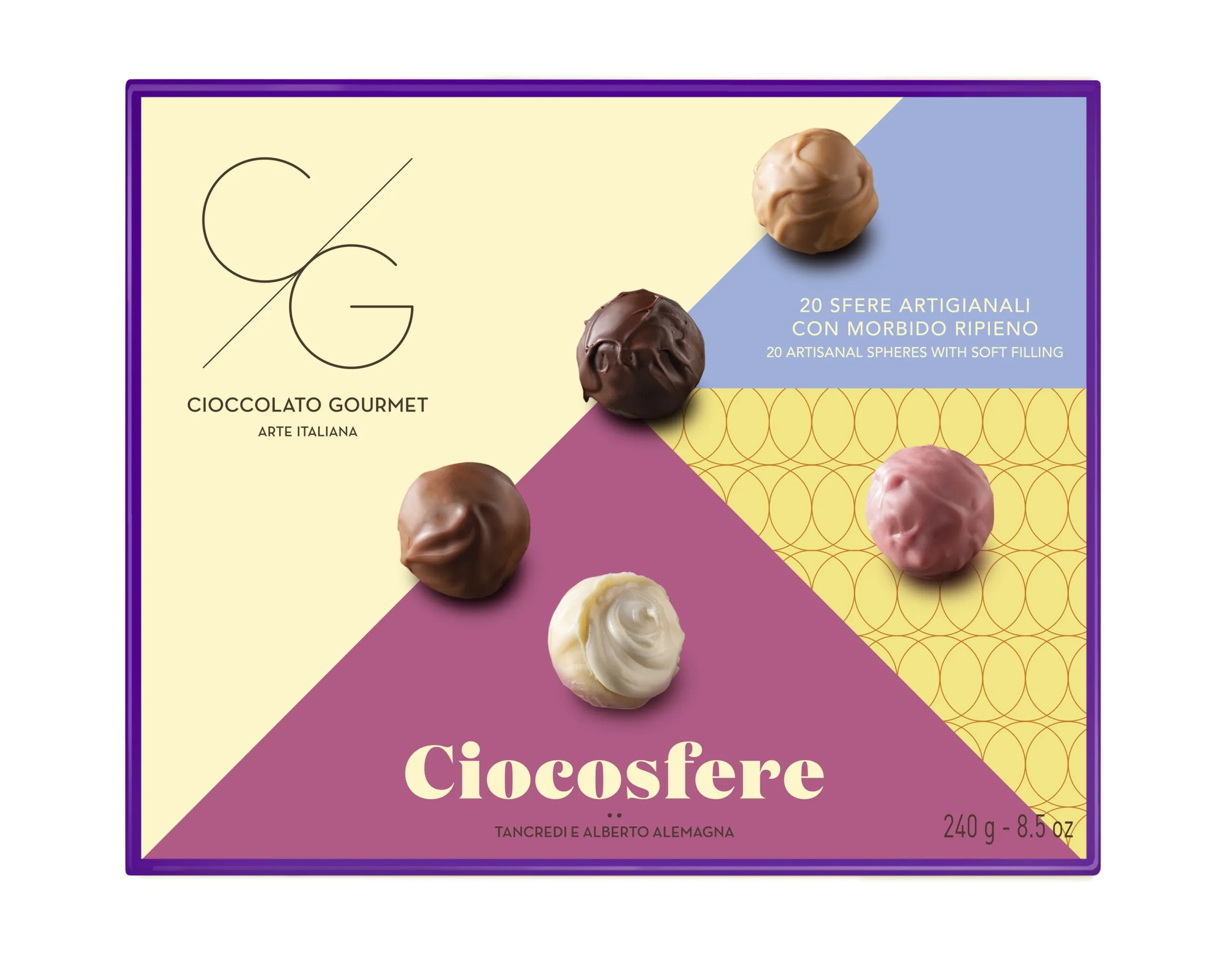 Ciocosfere – zmes čokoládových praliniek, 240 g 