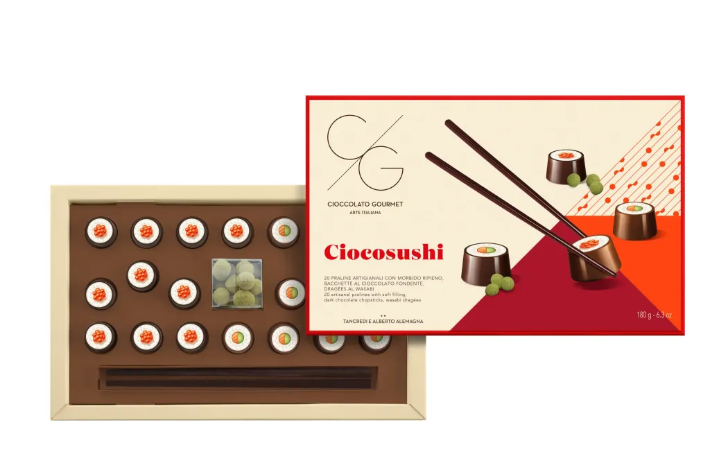 Ciocosushi – zmes čokoládových praliniek, 180 g 